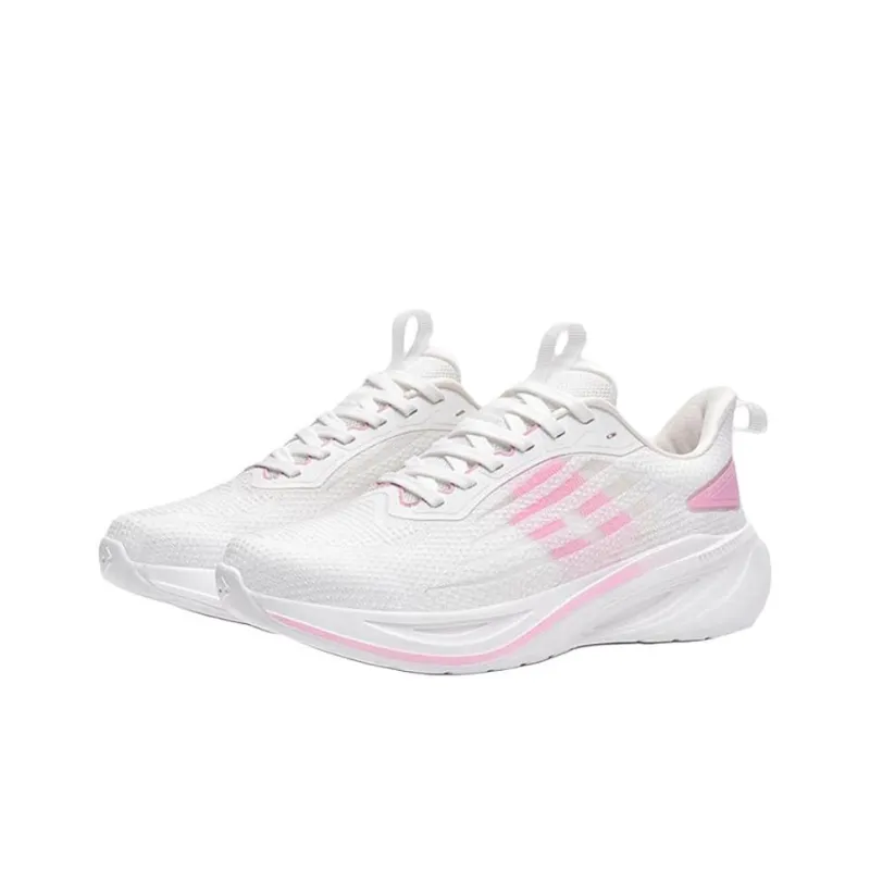 LOTTO Low Top Running Shoes Women's White Pink-1