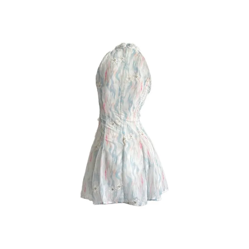 GUOZHEN Sleeveless Dress Women's-1