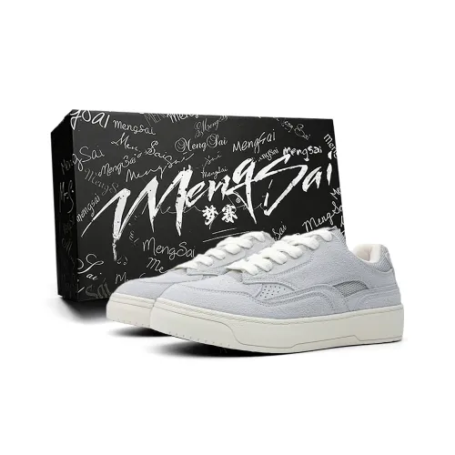 Mengsai Wear resistant And Lightweight Low Top Skateboard Shoes Unisex Blue