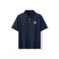 [Mulberry Silk 7A Antibacterial]Navy Blue (Fp Gothic Chest Badge Chest Logo)