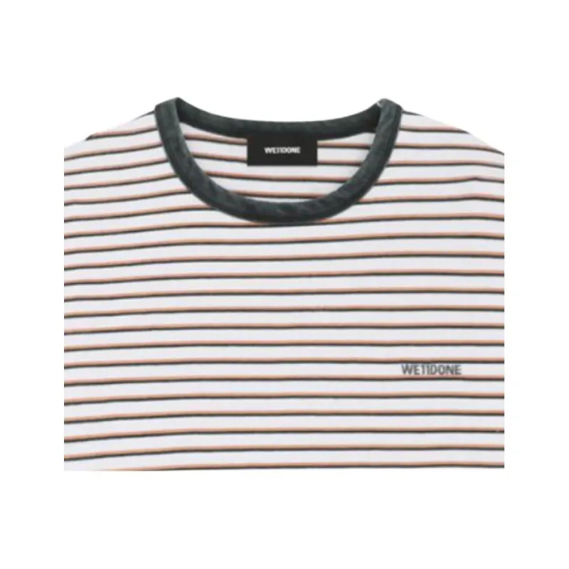 WE11DONE FW24 T Shirt Unisex White-2