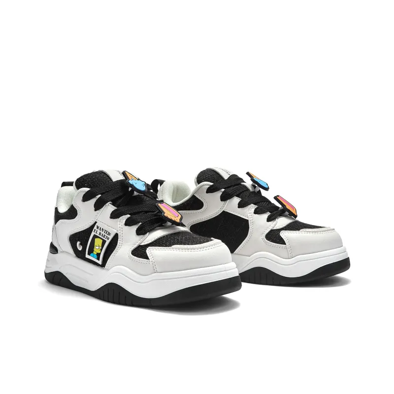 The Simpsons Low Top Skateboard Shoes Unisex-24