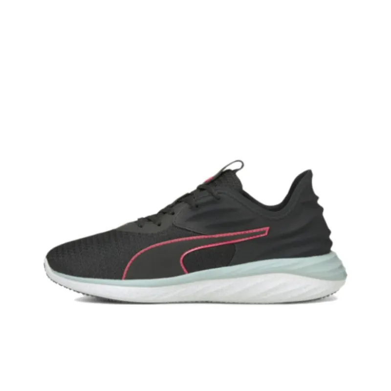 PUMA Better Foam Emerge Anti Slip Wear Resistant Low Top Running Shoes Women's Black Pink-0