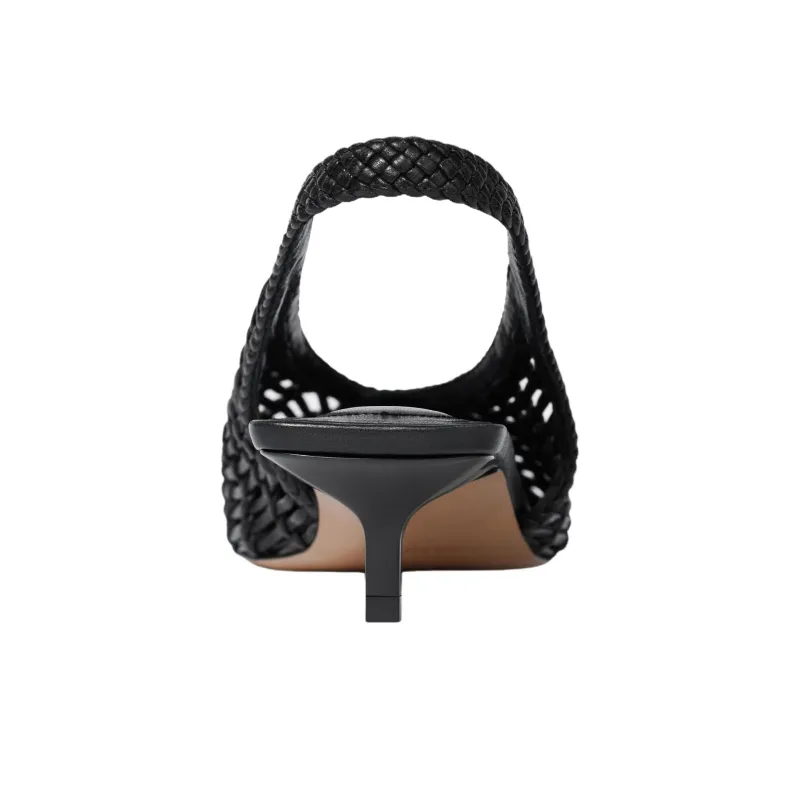 Jacquemus Cubisto Banane Slim Heel High Heels 3.5cm Women's Black-5