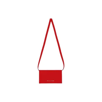 1017 ALYX 9SM Calfskin Shoulder Bag, Crossbody Bag Women's Red