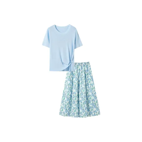 Hang Yi Court Skirt Set Women's