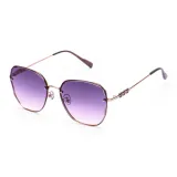 Gold Frame with Pink Purple