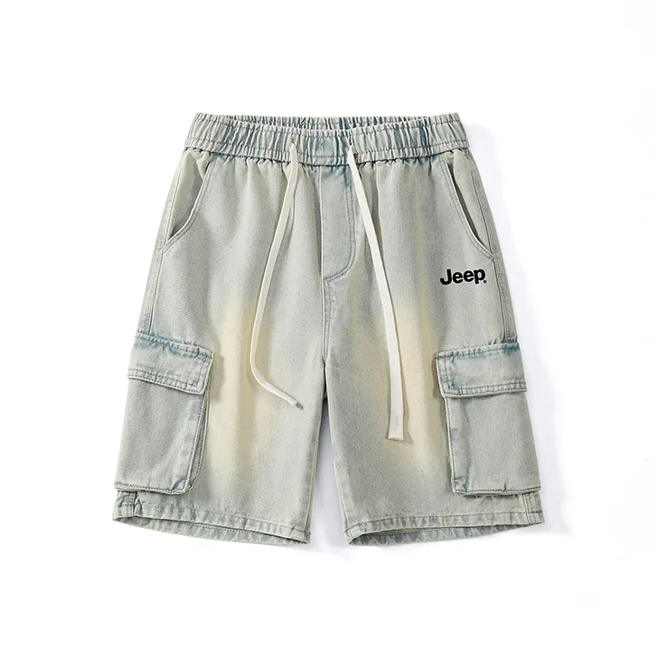 Jeep Leisure Collection Denim Shorts Unisex-0