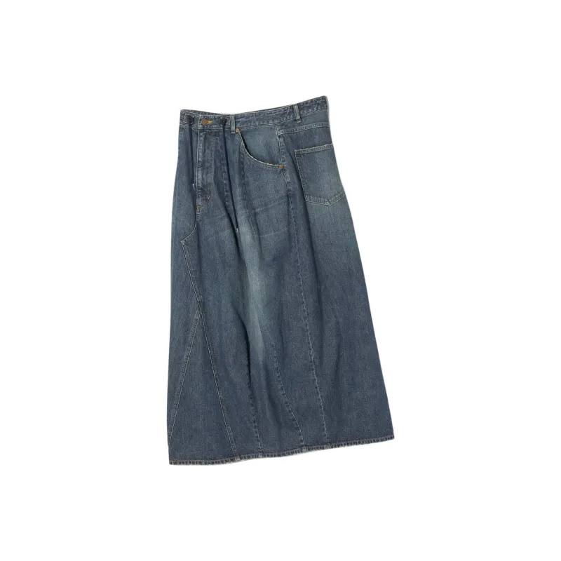 Needles SS25 Denim Long Skirt Women's-1