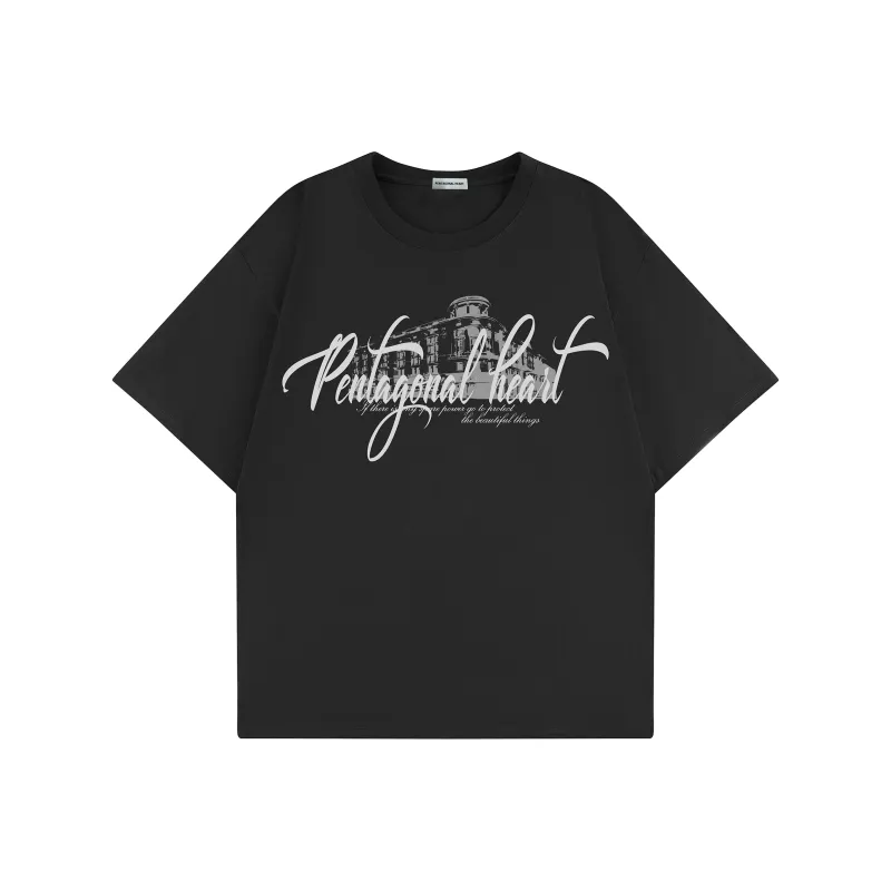 PENTAGONAL HEART T Shirt Unisex-0