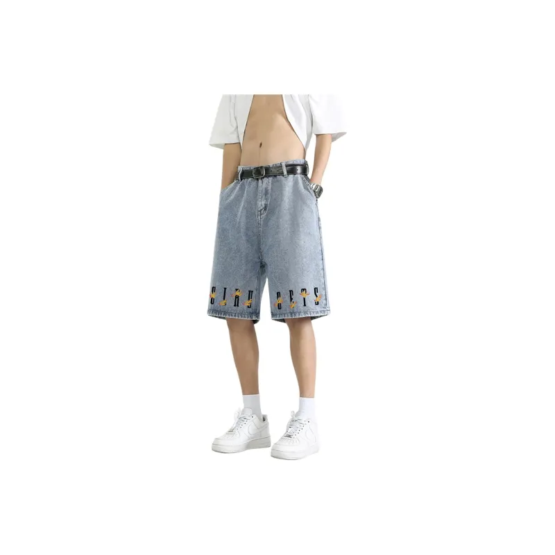 Colorful Creations Denim Shorts Unisex-6