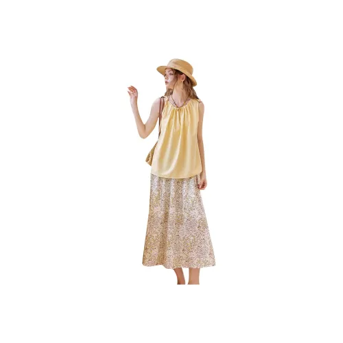 ELF SACK Two Piece Skirt Sets Women's