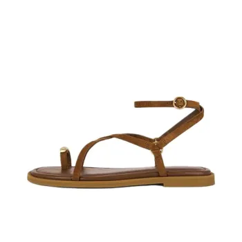 RAG&BONE Geo One Strap Sandals Women's Dark Brown