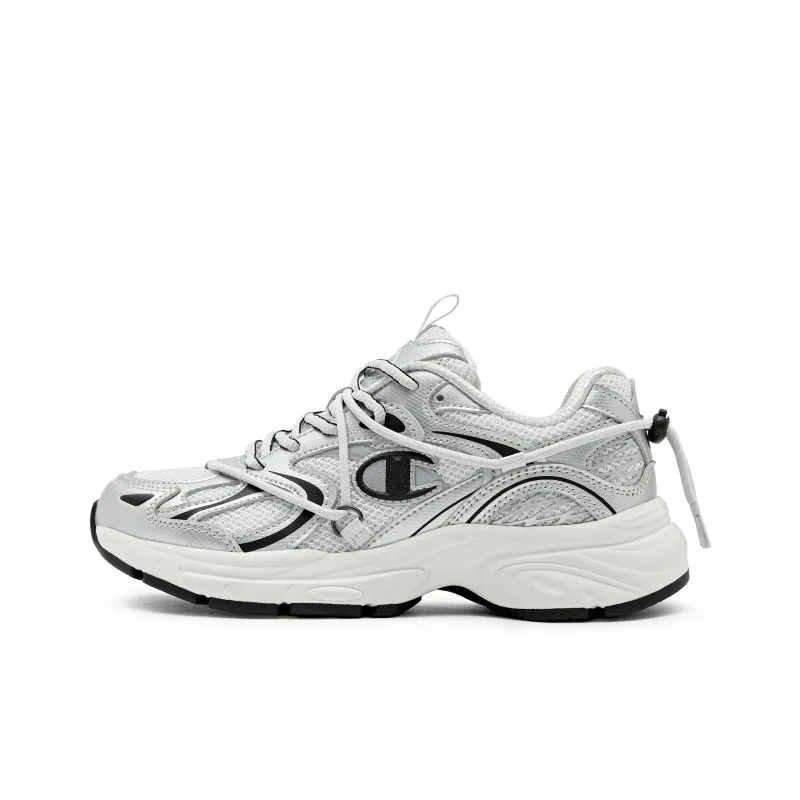 Champion Wear resistant And Lightweight Running Shoes Unisex Silver-0
