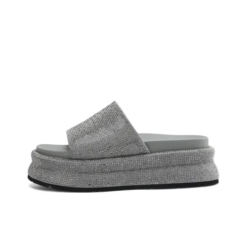 Rosa Bianca EVA Sequins Abrasion Resistant Slide Slippers Women's