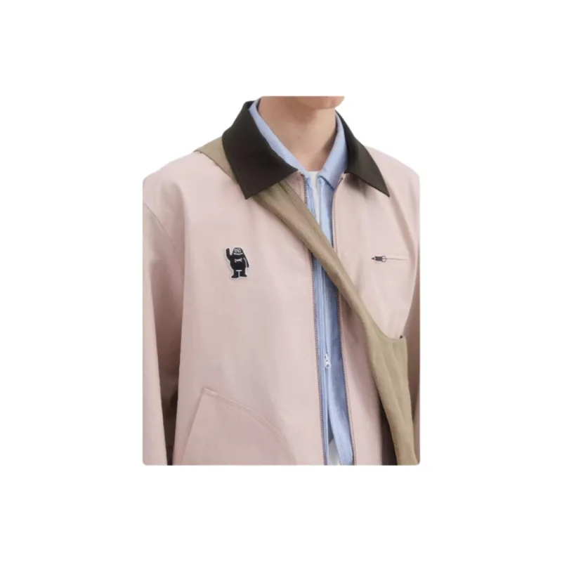 MYSAMESAME Jackets & Coats Unisex Dusty Pink In Stock-4