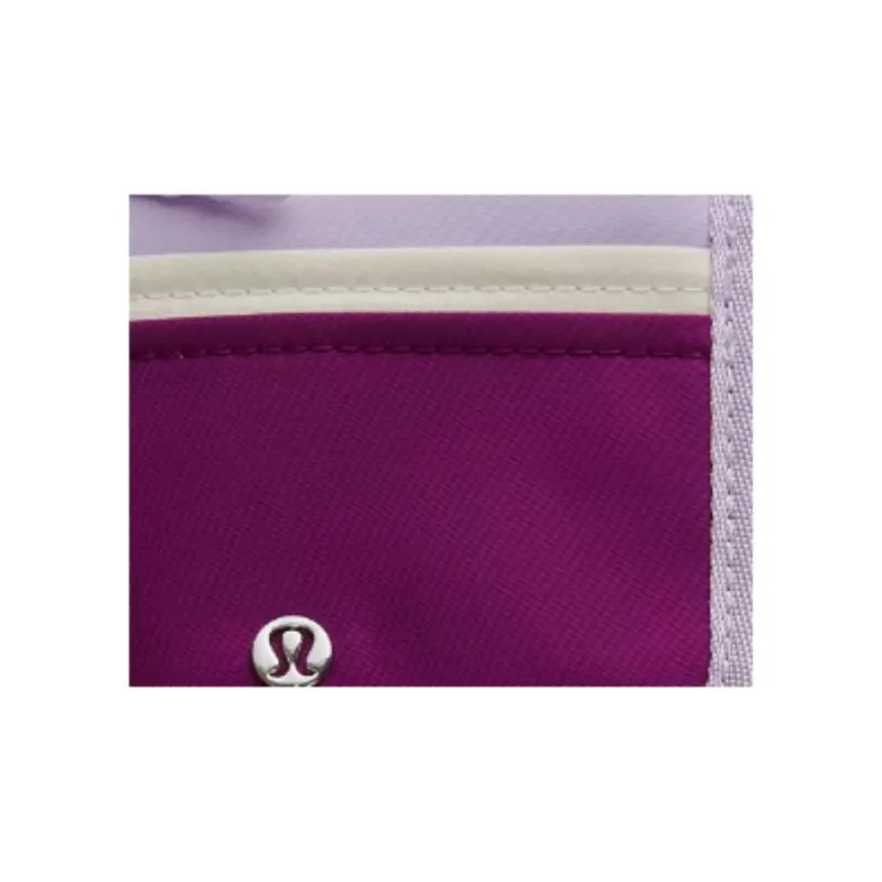 Lululemon Recycled Polyester Card Holder Women's Lavender Frost With Light Ivory And Ice Grape-2