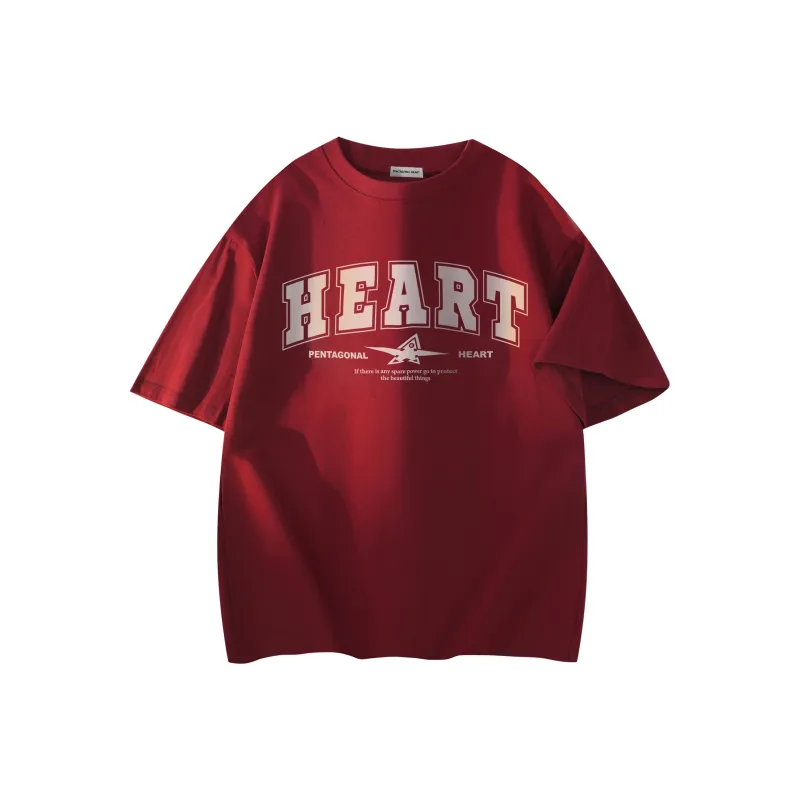 PENTAGONAL HEART T Shirt Unisex-20