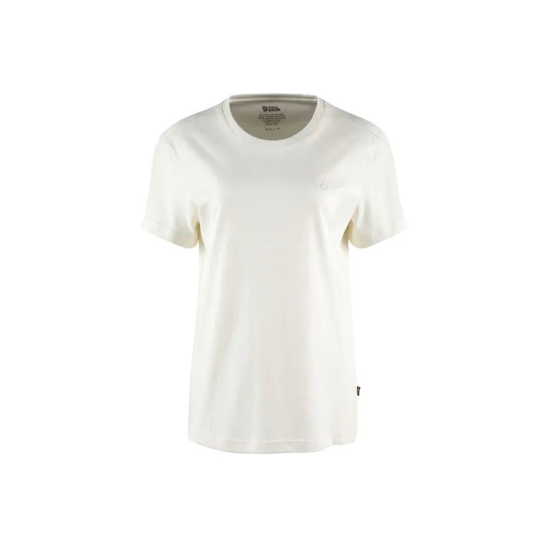 Fjallraven T Shirts Women's 111B Eggshell White B-0