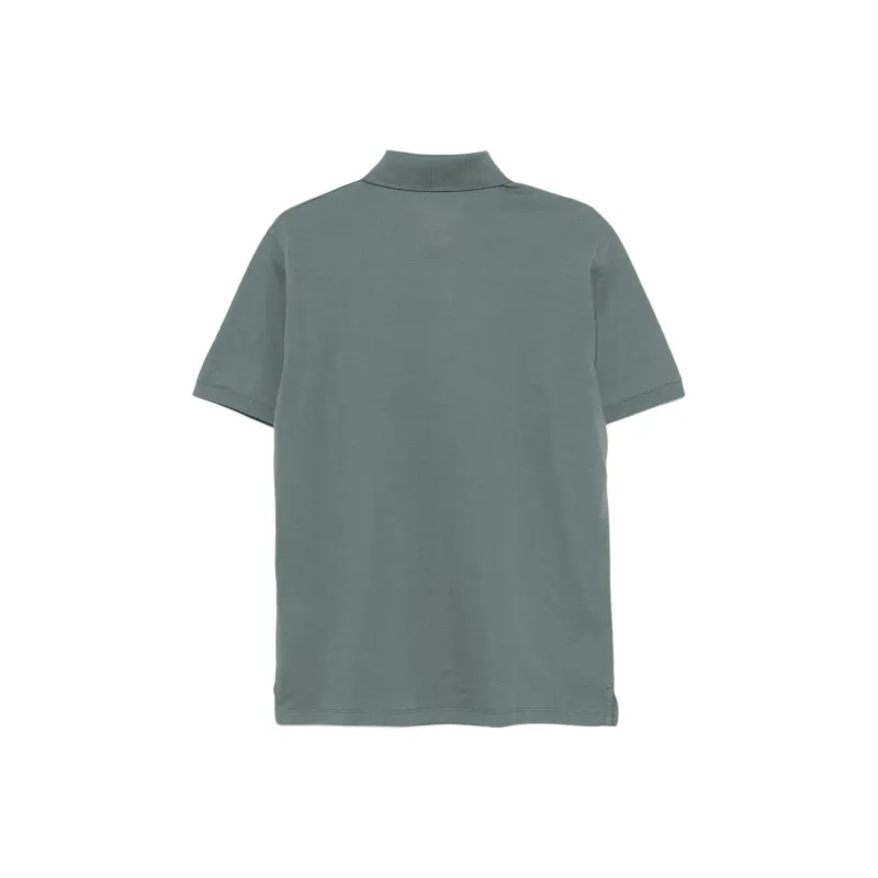 EMPORIO ARMANI Logo embroidered Polo Shirt-1