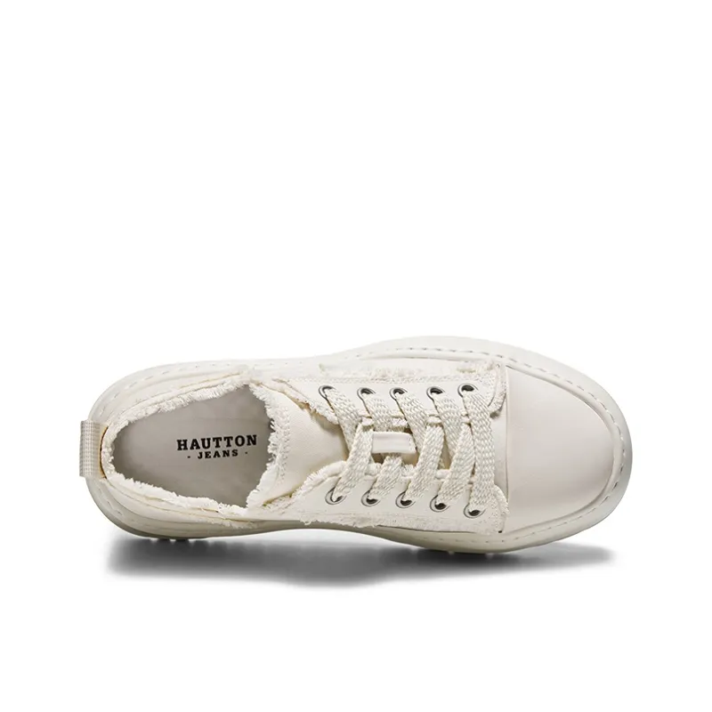 Hautton Breathable, Lightweight, And Abrasion Resistant Low Top Skateboard Shoes Men's-8