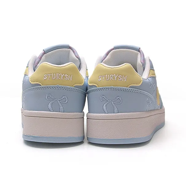 STUR YSN Low Top Skateboard Shoes Women's Sky Blue-5
