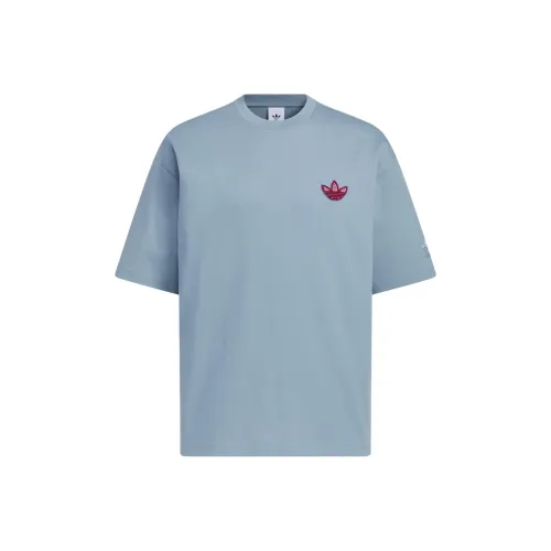 Adidas Originals Trefoil Graphic TREFOILGRAPHICT SHIRT T Shirt Men's Formatori Gray