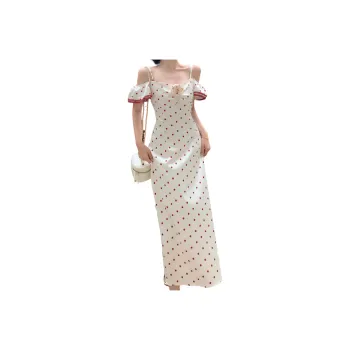 XIANSINIAO Short Sleeved Dress Women's