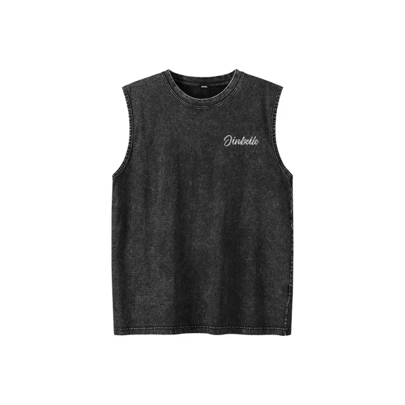 JINBEILE Tank Tops Unisex-1