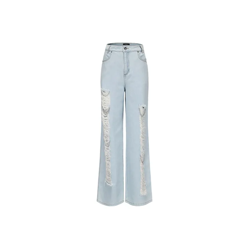 GIMING Jeans Women's Blue-0