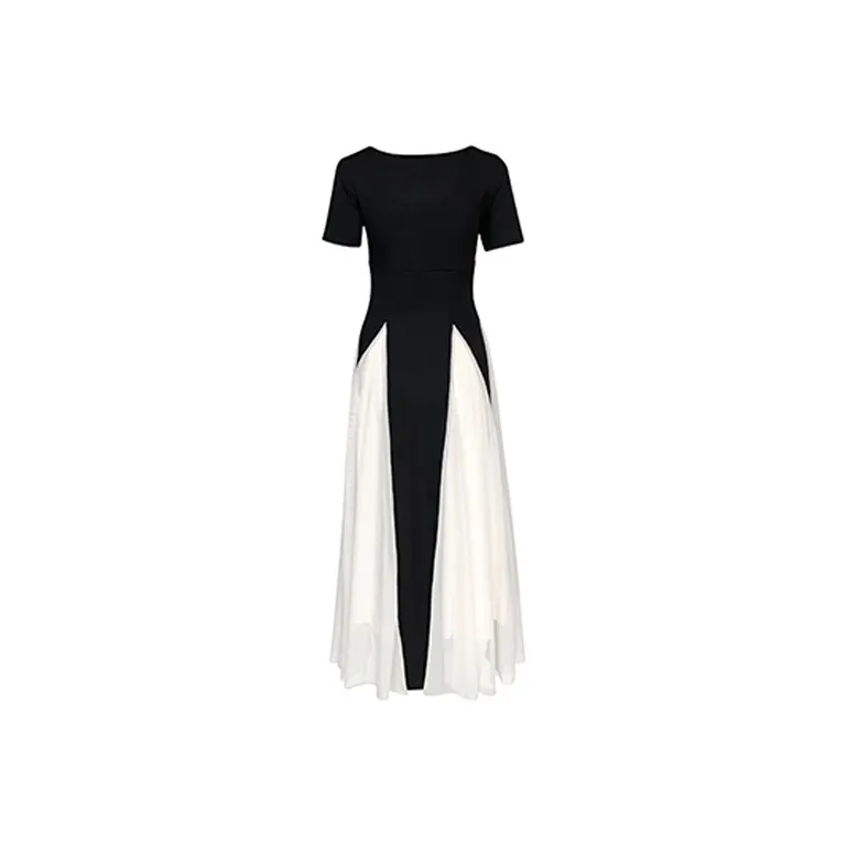 PAZZO Gauze Stylish Short Sleeved Dress Women's-0