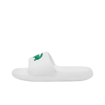 LACOSTE SERVE SLIDE 1.0 Slip Resistant Slide Slippers Women's White