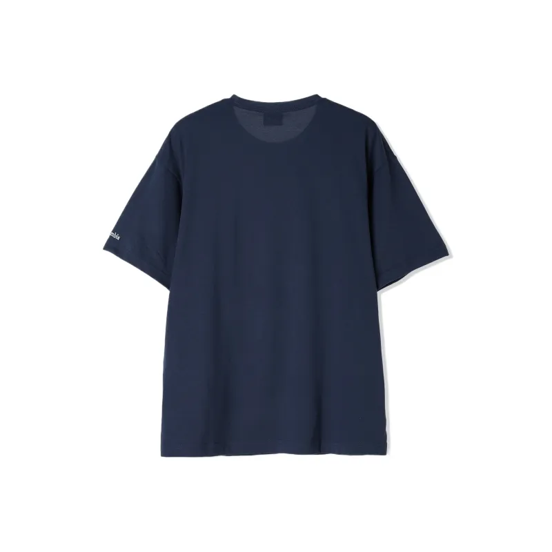 Columbia T Shirt Men's Navy Blue-1