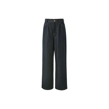 3COLOUR Casual Pants Women's Deep Sea Blue