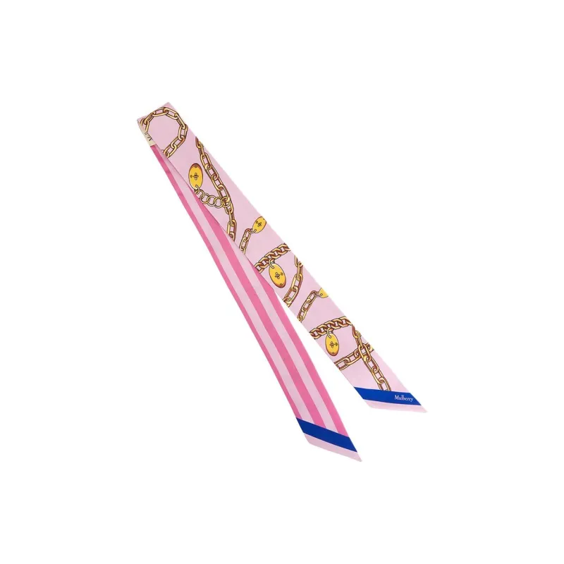 Mulberry Recycled Polyester Knit Scarves Women's Pink-2