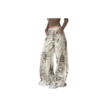 KAISER Jeans Women's Apricot Leopard Print