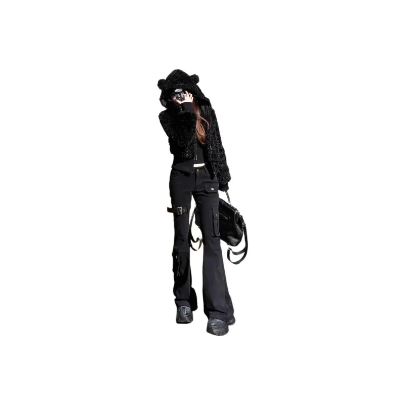 AN Cargo PANts Women's Black-0