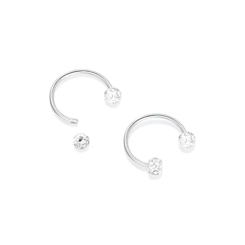 Daisy Dream Titanium Alloy Stud Earrings Unisex