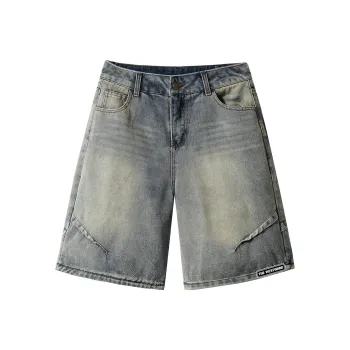 Journey To The West Denim Shorts Unisex