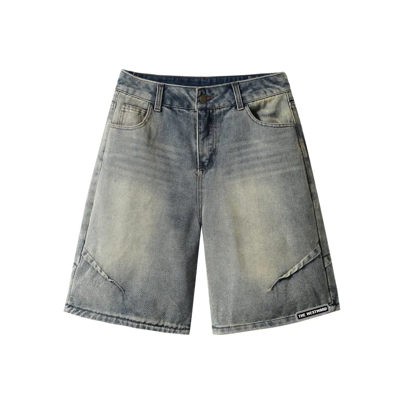 Journey To The West Denim Shorts Unisex-0
