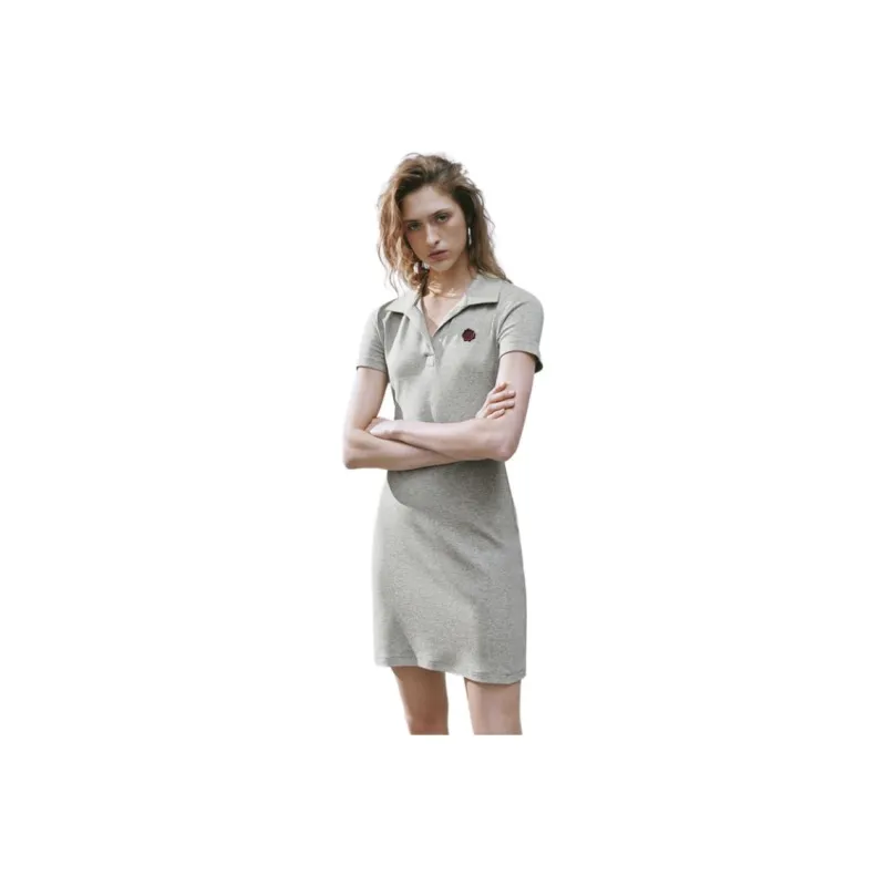 URBAN REVIVO Short Sleeved Dress Women's-1