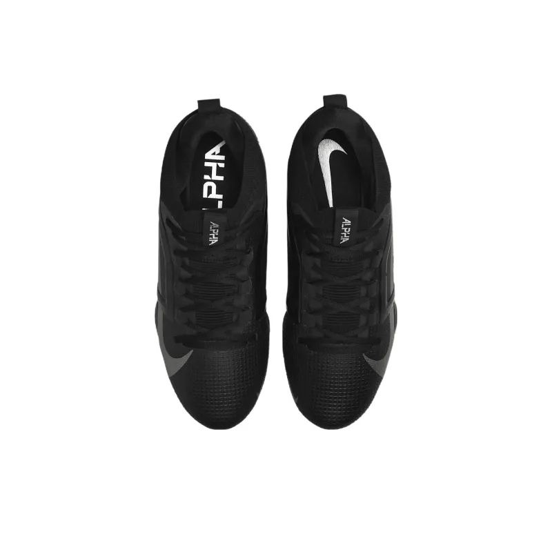 Nike Alpha Menace 4 Elite Black Metallic Silver-3