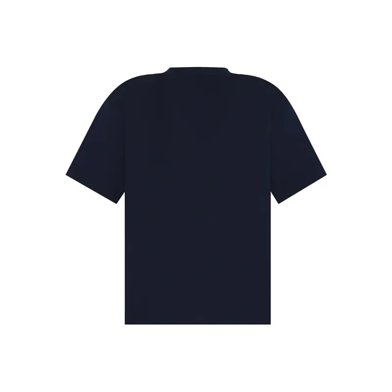 FORUYES T Shirts Women's Navy Blue-1