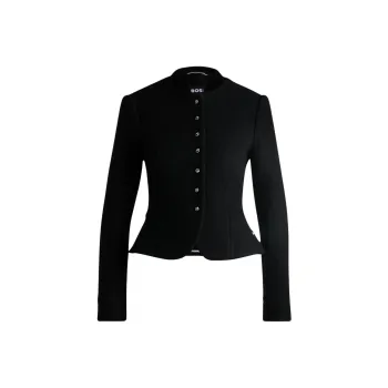 HUGO BOSS x Kinga Mathe Jackets & Coats Women's Black