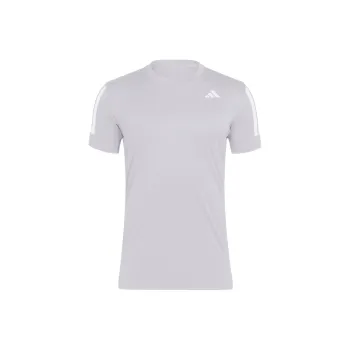 Adidas Tennis3 Stripes SS25 T Shirt Men's Honor Gray
