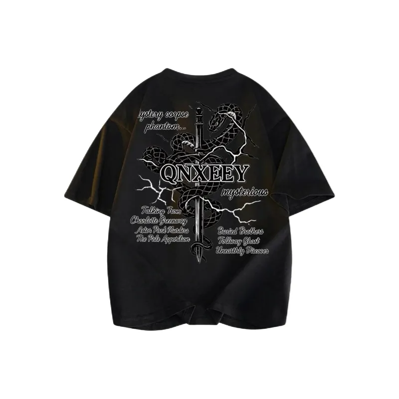 Qnxeey T Shirts Unisex-0