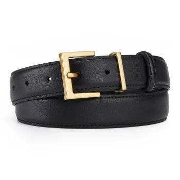GUSKI Split Cow Leather Cow Split Leather Belts Men's Width 2.8cm
