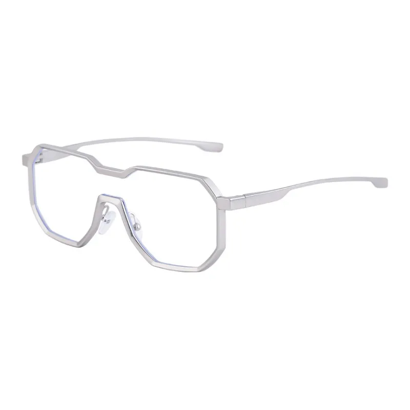 YALMY Metal Square Sunglasses Unisex-0
