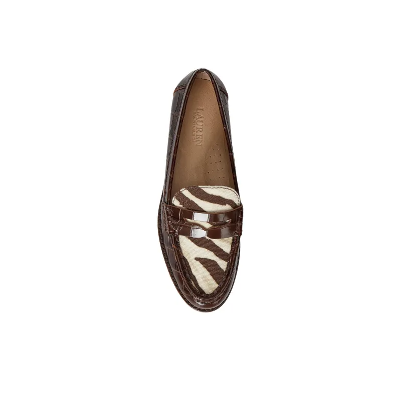 LAUREN RALPH LAUREN Wynnie Casual Single Shoes Women's Brown-3