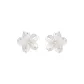 Hoop Earrings 1 Pair[Milk White]
